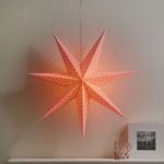6507558 : Stern Clara zum Hängen, Samtoptik Ø 75 cm, pink | Sehr große Auswahl Lampen und Leuchten.