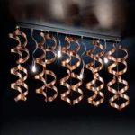 6511109 : Spiralförmige Deckenleuchte Copper | Sehr große Auswahl Lampen und Leuchten.