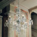 6517120 : Kronleuchter Victoriana mit Glasbehang | Sehr große Auswahl Lampen und Leuchten.