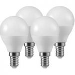 6520351 : LED-Tropfenlampe E14 3W 2.700K matt 3+1 Set | Sehr große Auswahl Lampen und Leuchten.