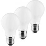 6520356 : LED-Lampe E27 A60 Retro 4W 2.700K matt 3er Set | Sehr große Auswahl Lampen und Leuchten.