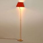 6528029 : Menzel Living Elegant Stehleuchte mit rotem Schirm | Sehr große Auswahl Lampen und Leuchten.