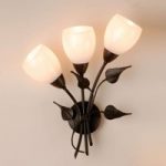 6528086 : Menzel Chalet - florale Wandlampe mit Glastulpen | Sehr große Auswahl Lampen und Leuchten.