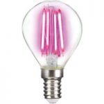 6530287 : LED-Lampe E14 4W Filament, pink | Sehr große Auswahl Lampen und Leuchten.
