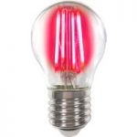 6530288 : Farbig leuchtend E27 4W LED-Lampe Filament, rot | Sehr große Auswahl Lampen und Leuchten.