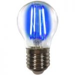6530289 : Farbig leuchtend E27 4W LED-Lampe Filament, blau | Sehr große Auswahl Lampen und Leuchten.