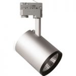 6530381 : LED-Spot Marco für 3-Phasen-Schiene silber 4.000K | Sehr große Auswahl Lampen und Leuchten.