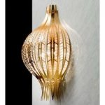 6532084 : Gold-Wandleuchte Jasmine mit Swarovski Elements | Sehr große Auswahl Lampen und Leuchten.