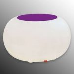 6537060 : Tisch BUBBLE Indoor  LED RGB + Filzauflage violett | Sehr große Auswahl Lampen und Leuchten.