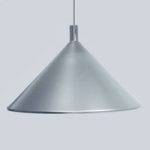 6705167 : Martinelli Luce Cono Hängeleuchte grau, Ø 45 cm | Sehr große Auswahl Lampen und Leuchten.