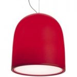 6710035 : Modo Luce Campanone Pendellampe Ø 51 cm rot | Sehr große Auswahl Lampen und Leuchten.