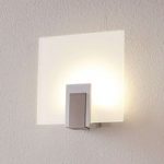 6722091 : Glas-Wandlampe Sara mit LED und Schalter | Sehr große Auswahl Lampen und Leuchten.