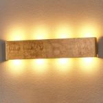 6722199 : Maja - antik goldfarbene LED-Wandleuchte, dimmbar | Sehr große Auswahl Lampen und Leuchten.
