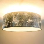 6722223 : Deckenlampe Aura, belegt m. silbernem Schlagmetall | Sehr große Auswahl Lampen und Leuchten.