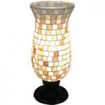 7000156 : Tischleuchte Yara mit Mosaikschirm | Sehr große Auswahl Lampen und Leuchten.