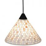 7000158 : Hängeleuchte Yara mit Mosaikschirm | Sehr große Auswahl Lampen und Leuchten.