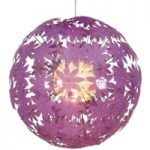 7000595 : Kugelförmige Hängeleuchte YOUNG LIVING lila | Sehr große Auswahl Lampen und Leuchten.
