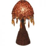 7001038 : Tischleuchte Perla 30 cm rot | Sehr große Auswahl Lampen und Leuchten.