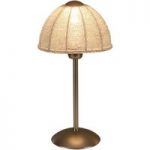 7001049 : Tischleuchte Pearl mit rundem Schirm weiß | Sehr große Auswahl Lampen und Leuchten.