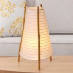 7001147 : Tischleuchte Bamboo aus Bambus und Papier | Sehr große Auswahl Lampen und Leuchten.