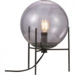 7006179 : Tischleuchte Alton mit rauchgrauem Glasschirm | Sehr große Auswahl Lampen und Leuchten.