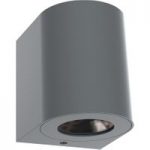 7006206 : LED-Außenwandleuchte Canto 2, 10 cm, grau | Sehr große Auswahl Lampen und Leuchten.