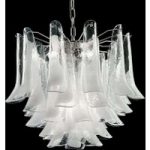 7014020 : Hängeleuchte Tulipani mit Murano-Glas, Ø 45 cm | Sehr große Auswahl Lampen und Leuchten.