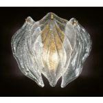 7014061 : Glas-Wandleuchte Foglie aus Muranoglas | Sehr große Auswahl Lampen und Leuchten.