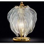 7014062 : Glas-Tischleuchte Foglie aus Muranoglas | Sehr große Auswahl Lampen und Leuchten.