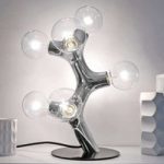 7019045 : next DNA Table - Designer-Tischleuchte, chrom | Sehr große Auswahl Lampen und Leuchten.