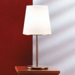 7255005 : 45 cm hohe Tischleuchte Konus mit Glasschirm | Sehr große Auswahl Lampen und Leuchten.