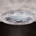 7255251 : Deckenleuchte Ring mit Schöler-Kristallen 107 cm | Sehr große Auswahl Lampen und Leuchten.