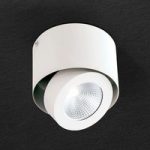 7255361 : Schwenkbarer LED-Aufbauspot Meno in Weiß, dimmbar | Sehr große Auswahl Lampen und Leuchten.