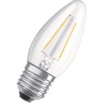 7262210 : OSRAM LED-Kerzenlampe E27 5W warmweiß dimmbar klar | Sehr große Auswahl Lampen und Leuchten.