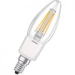 7262232 : OSRAM LED-Kerzenlampe E14 6W Classic B 2.700K klar | Sehr große Auswahl Lampen und Leuchten.