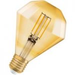 7262254 : OSRAM LED-Lampe E27 4,5W Vintage Diamond 825 gold | Sehr große Auswahl Lampen und Leuchten.