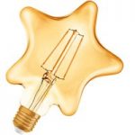 7262255 : OSRAM LED-Lampe E27 4,5W Vintage Star 2.500K gold | Sehr große Auswahl Lampen und Leuchten.