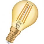 7262264 : OSRAM LED-Tropfen E14 1,4W Vintage Classic P gold | Sehr große Auswahl Lampen und Leuchten.
