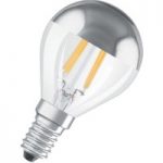 7262391 : OSRAM LED-Lampe E14 4W Mirror silver 2.700K | Sehr große Auswahl Lampen und Leuchten.