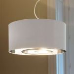 7265025 : Oluce Circles - Hängeleuchte, 65 cm, weiß-silber | Sehr große Auswahl Lampen und Leuchten.