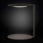 7265099 : Oluce Duca - dunkelgraue LED-Designer-Tischlampe | Sehr große Auswahl Lampen und Leuchten.