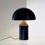 7265120 : Oluce Atollo - edle Designer-Tischleuchte, schwarz | Sehr große Auswahl Lampen und Leuchten.
