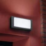 7506016 : Moderne Außen-Wandleuchte BLIZ RING, anthrazit | Sehr große Auswahl Lampen und Leuchten.