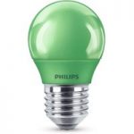 7530814 : E27 P45 LED-Lampe 3,1W, grün | Sehr große Auswahl Lampen und Leuchten.