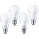 7530853 : Philips E27 LED-Lampe A60 9W 2.700K matt 4er Pack | Sehr große Auswahl Lampen und Leuchten.