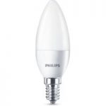 7530866 : Philips E14 4,3W 840 LED-Kerzenlampe matt | Sehr große Auswahl Lampen und Leuchten.