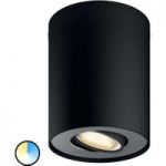 7531878 : Philips Hue White Ambiance Pillar Spot schwarz | Sehr große Auswahl Lampen und Leuchten.
