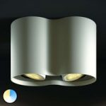 7531883 : Philips Hue White Ambiance Pillar Spot 2fl. weiß | Sehr große Auswahl Lampen und Leuchten.