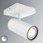 7532040 : Philips Hue Buratto LED-Spot weiß 1fl Dimmschalter | Sehr große Auswahl Lampen und Leuchten.