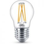 7532133 : Philips WarmGlow LED-Lampe E27 P45 3,5W klar | Sehr große Auswahl Lampen und Leuchten.